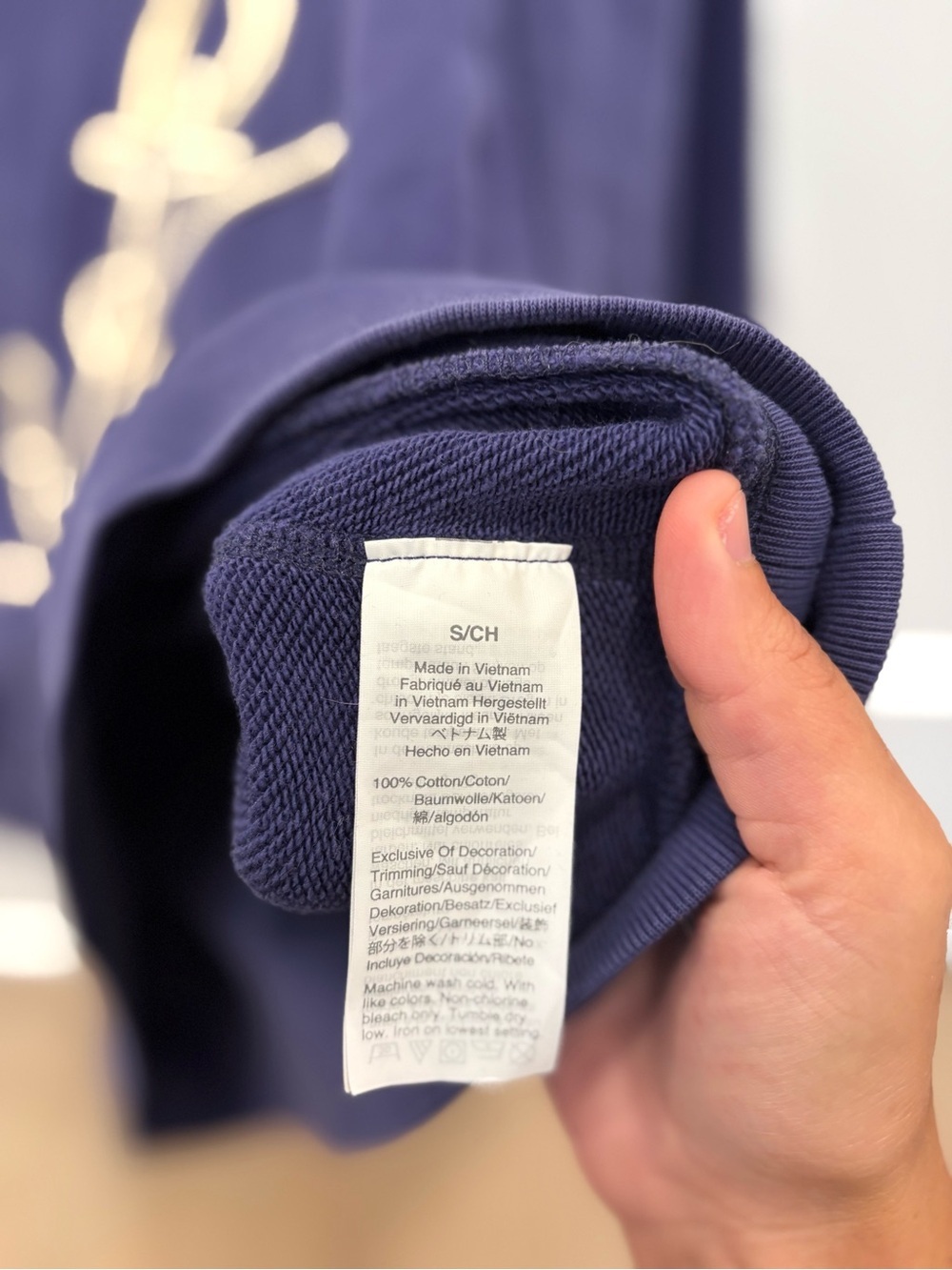 J.Crew Anchor Sweatshirt 100% cotton - Picture 3 of 6